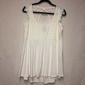 Torrid Lace Babydoll Blouse (size 00)